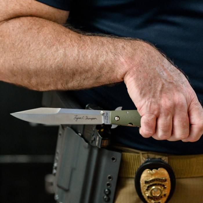 Ніж складаний Cold Steel Lynn Thompson TI-Lite, Green