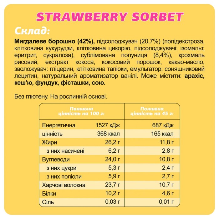 Special Box - 10x45g Strawberry Sorbet