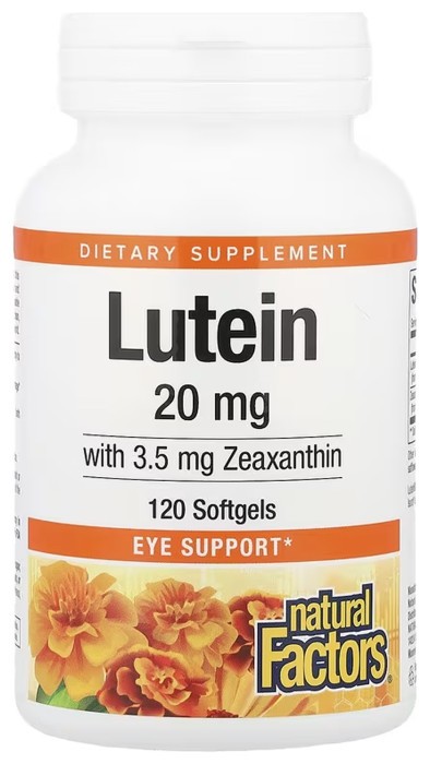 Lutein 20mg - 120 softgels