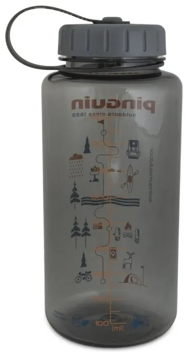 Фляга Pinguin Tritan Fat Bottle 2020 BPA-free, 1,0 L, Grey