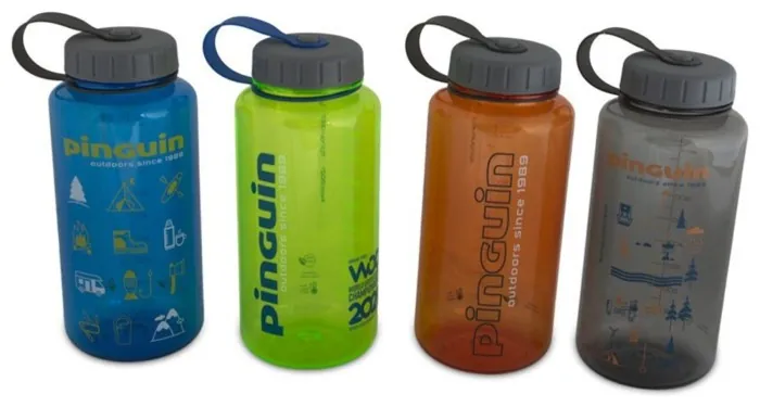 Фляга Pinguin Tritan Fat Bottle 2020 BPA-free, 1,0 L, Grey