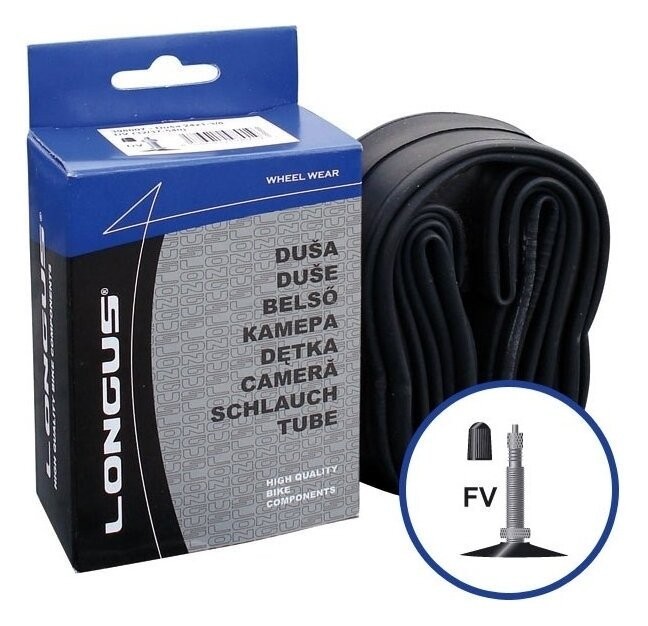 Камера Longus 700x18/25 FV 60mm, укр, укр