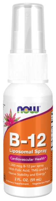 B-12 Liposomal Spray - 59ml (2oz) (Поврежденная банка)