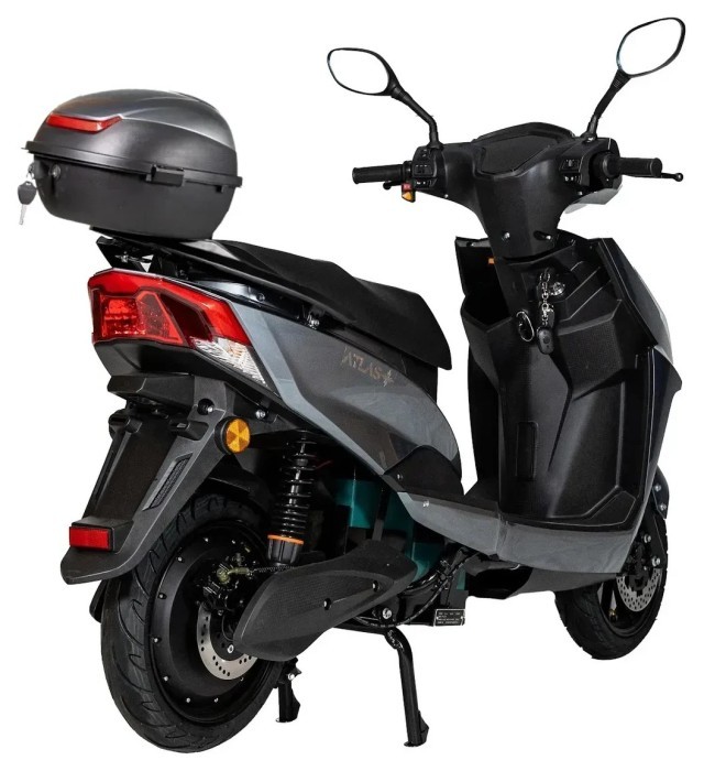 Электроскутер ATLAS Spider 2 Box 2000W Plus Grey