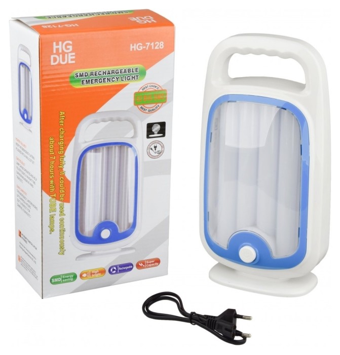 Лампа Maraton переносна світлодіодна з акумулятором. HG-7128