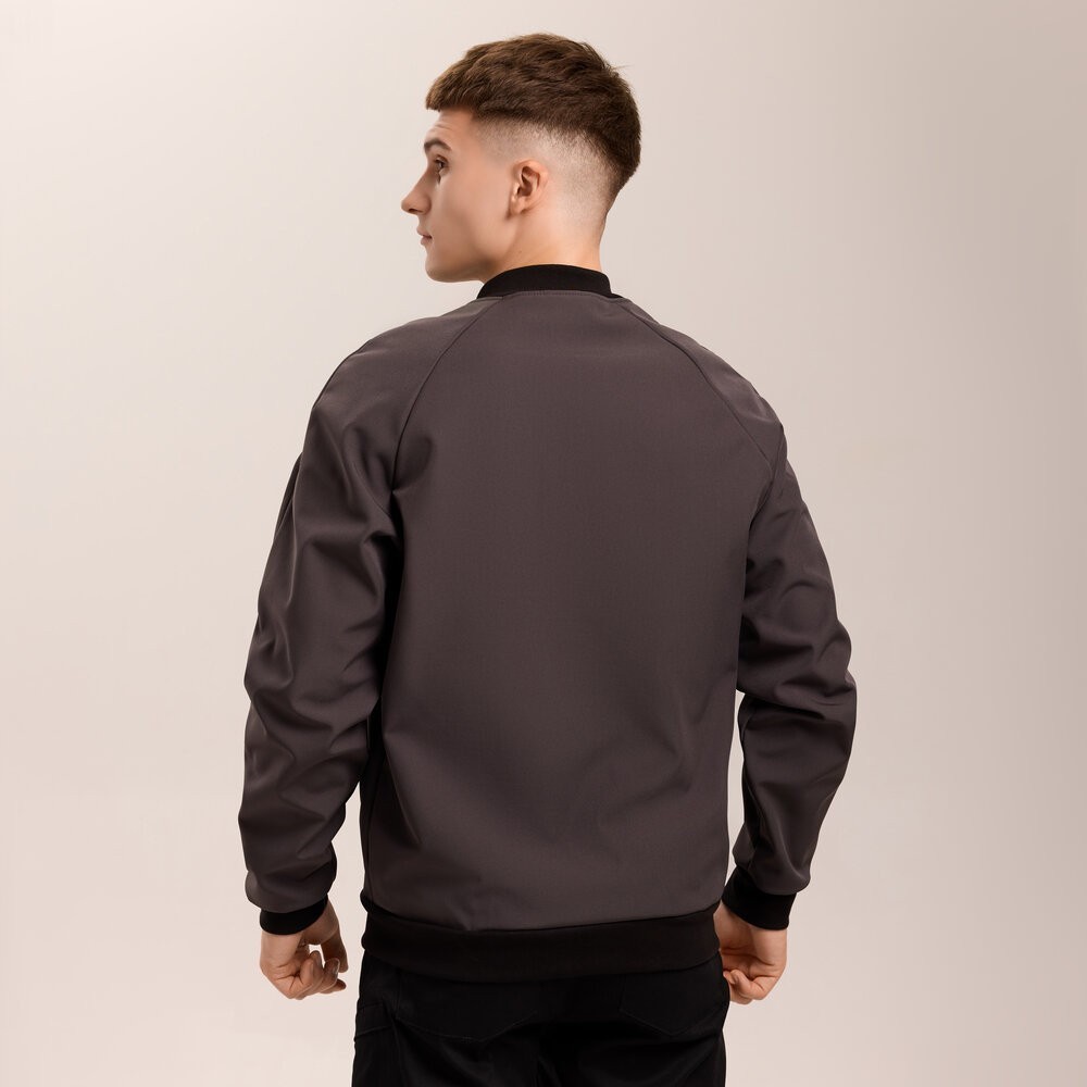 Бомбер Pobedov Thunder Темно-сірий M OWbb3 167Mdge