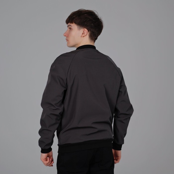 Бомбер Pobedov Thunder Темно-серый M OWbb3 167Mdge