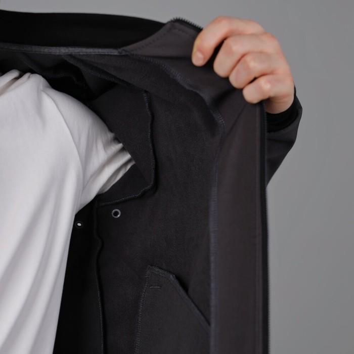 Бомбер Pobedov Thunder Темно-серый M OWbb3 167Mdge