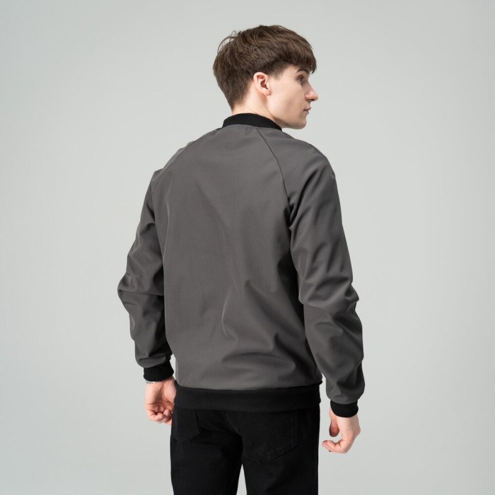 Бомбер Pobedov Thunder Темно-серый M OWbb3 167Mdge