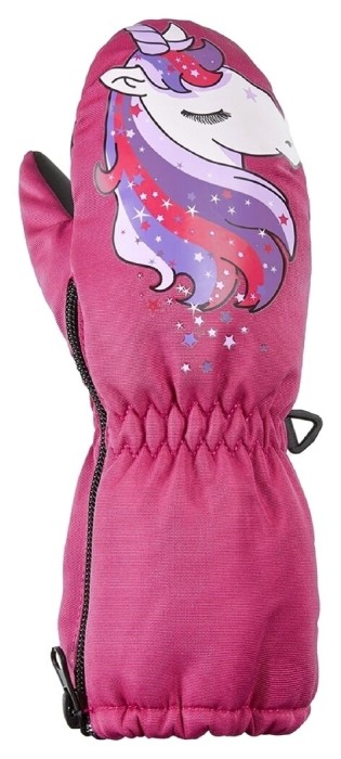 Рукавиці Cairn Colomby Jr fuchsia unicorn, укр, укр