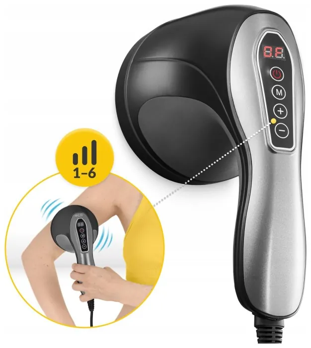 Ручной антицеллюлитный массажер для тела 4FIZJO Body Shaping 4 в 1 Black (P-5907739319128)