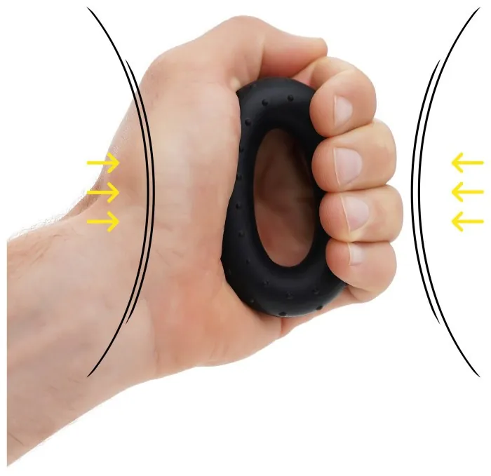 Набор эспандеров Cornix Hand Grip Workout Kit 5шт XR-0269 Black