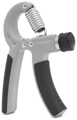 Еспандер кистьовий Cornix 5-60 кг з регульованим навантаженням XR-0383 Grey/Black