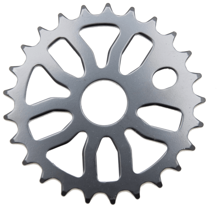 Зірка передня ROU KL-C117 25Т 1/2"x1/8" BMX, чорна, укр, укр