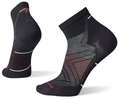 Шкарпетки чоловічі Smartwool Run Zero Cushion Ankle, Black, M