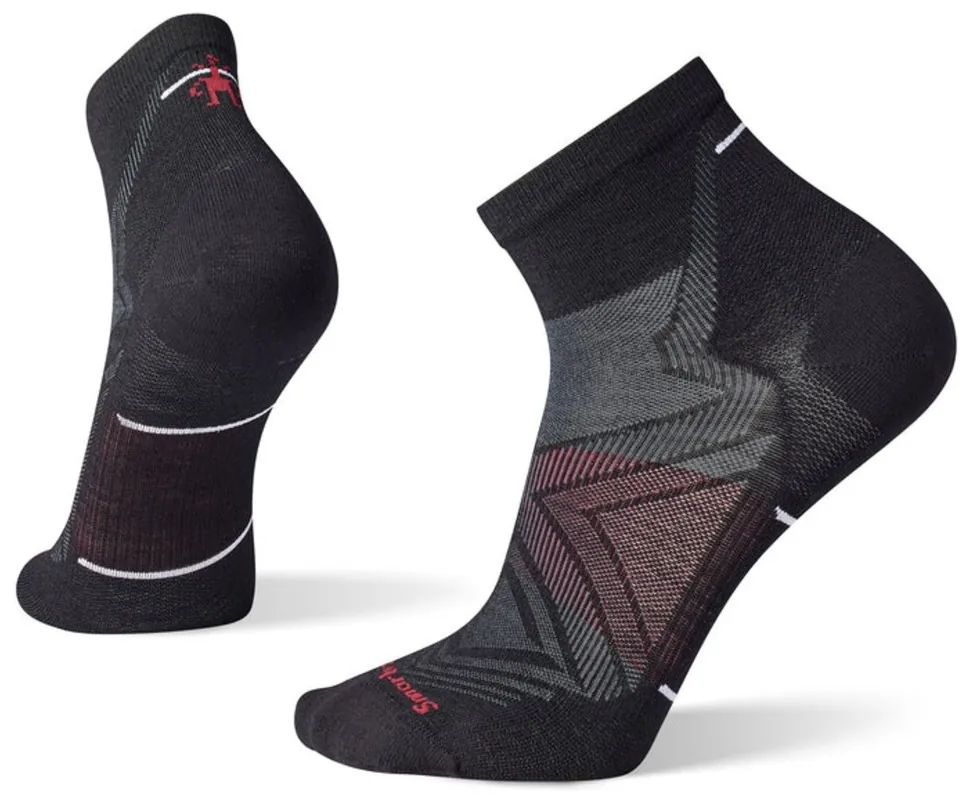 Шкарпетки чоловічі Smartwool Run Zero Cushion Ankle, Black, M (SHM_SW SW001653.001-M)