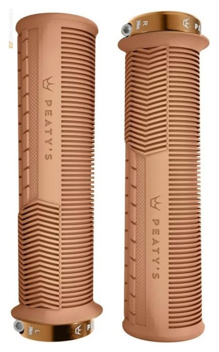 Грипсы Peaty's Monarch Grip, Thick 32>34mm, Mushroom Trail Comfort, Gum