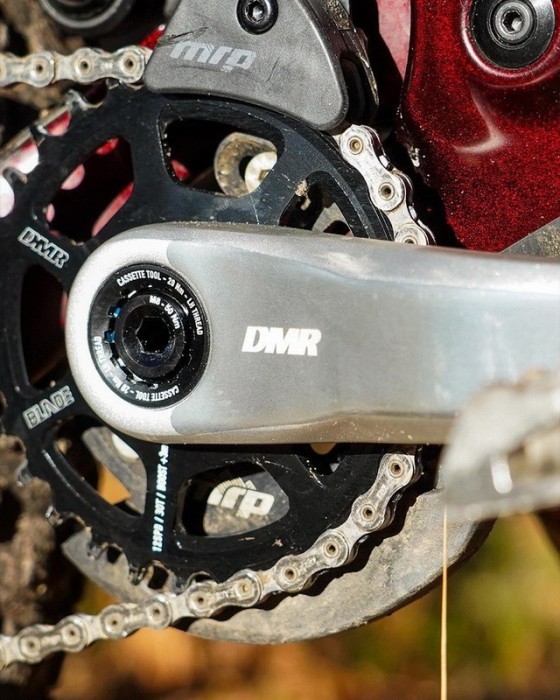 Шатуни DMR AXE Cranks Armset Polished 165 mm, укр, укр