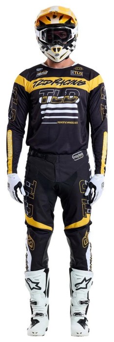Мото джерсі TLD GP PRO JERSEY; FIFTY-50 [BLACK / GOLD] L