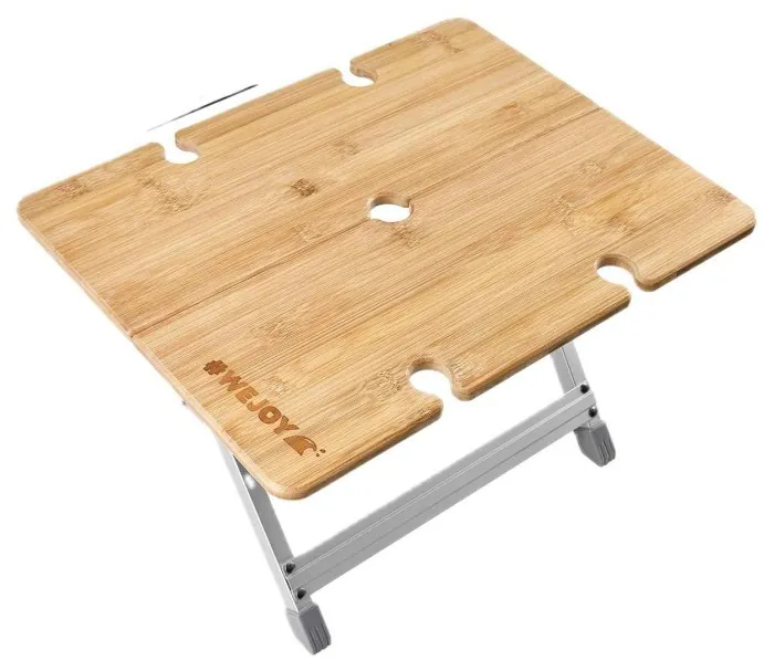 Стол с отверстием для зонта Wejoy MINI BAMBOO WF2221 yellow