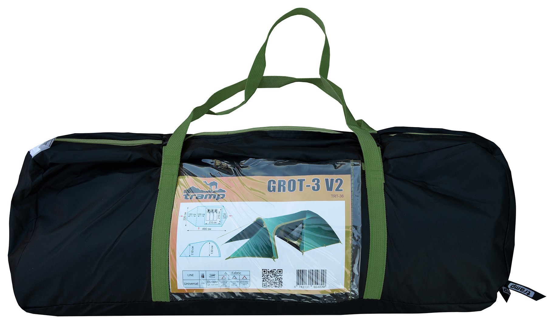 Намет Tramp Grot 3 (v2) green UTRT-036, укр, укр