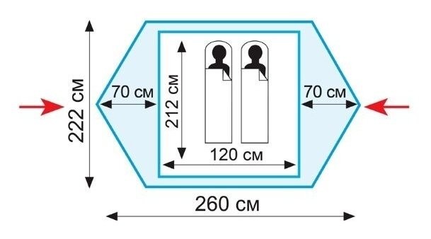 Палатка Tramp Colibri v2