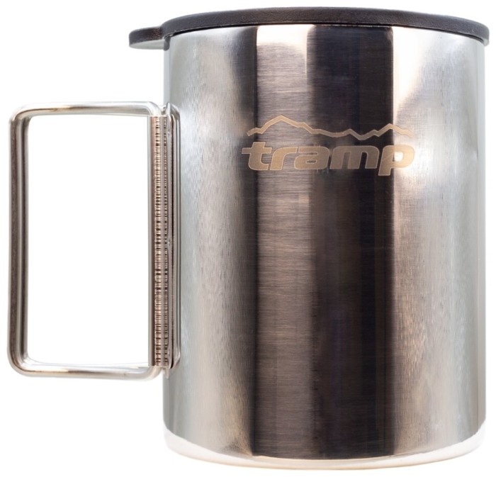 Термокружка TRAMP зі складаними ручками та поїлкою 400мл UTRC-137 метал, укр, укр