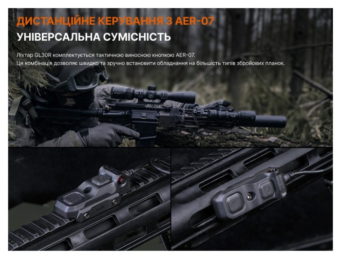 Ліхтар до пістолета Fenix GL30R