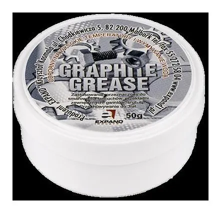Мастило EXPAND GRAPHITE густе для метал. зєднань, баночка 50ml (GRE-002)