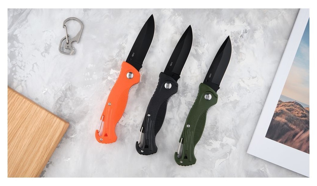 Нож складной Ganzo G611 черный