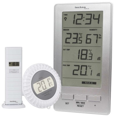 Термогігрометр Technoline WS9069 IT Silver (WS9069)