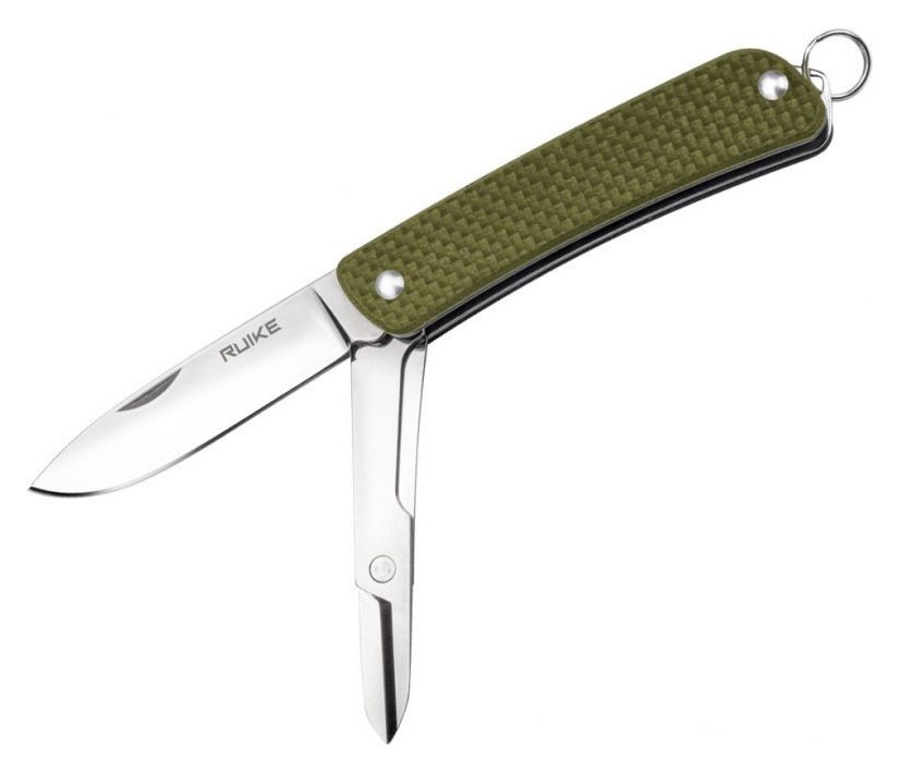 Багатофункціональний ніж Ruike Criterion Collection S22 зелений, укр, укр