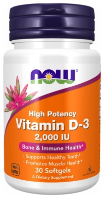 VIT D-3 2000 IU - 30 sgels (Пошкоджена банка)