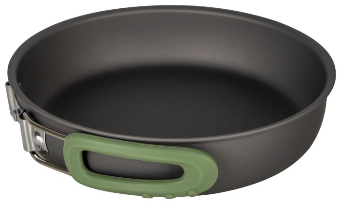 Набір посуду Bo-Camp Explorer 3 Pieces Hard Anodized Grey/Green (2200239)