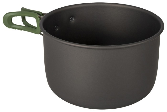 Набір посуду Bo-Camp Explorer 3 Pieces Hard Anodized Grey/Green (2200239)