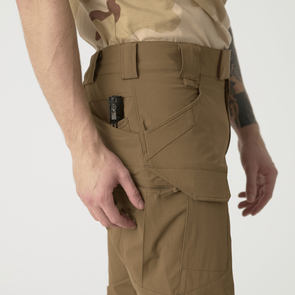 Штани тактичні Helikon-Tex OTP (Outdoor Tactical Pants) - VersaStretch - Mud Brown, розмір L, укр, укр