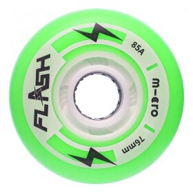 Micro колеса Flash 80 mm green