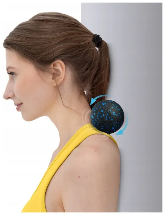 Массажный мяч двойной 4FIZJO EPP DuoBall 12 Black/Blue (P-5907222931349)