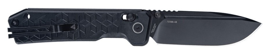 Нож складной SRM Rubik 7228B-AB, черный