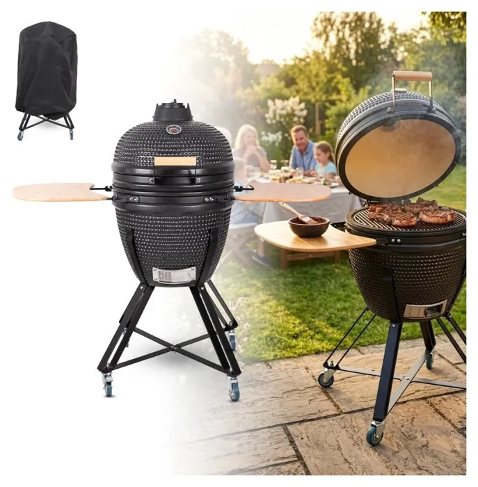 Гриль Kamado керамічний inSPORTline Pyrexo 21”