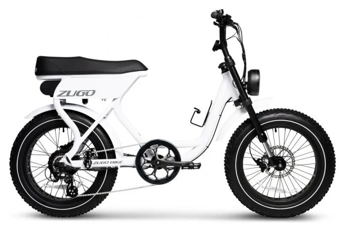 Електровелосипед 20" Zugo Rhino Thru Bafang 750W (2025) White