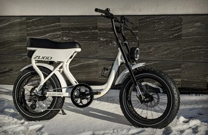 Електровелосипед 20" Zugo Rhino Thru Bafang 750W (2025) White