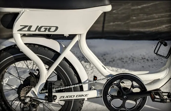 Електровелосипед 20" Zugo Rhino Thru Bafang 750W (2025) White