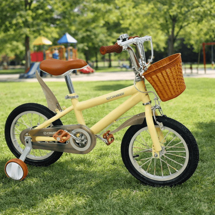 Велосипед M01 (12") cream (Кремовий)