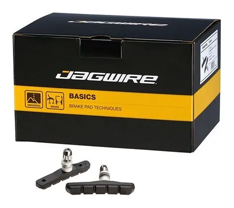Колодки гальмівні MTB v-br. JAGWIRE Mountain Sport (Basic Comp Mountain XC) BWP5005 - Black 50пар (BRS-10-21)