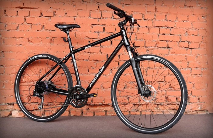 Велосипед 28" Merida Crossway 100 Glossy Black (2025)