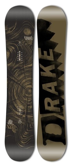 Сноуборд Drake LEAGUE 156 Black/Khaki (76271008), укр