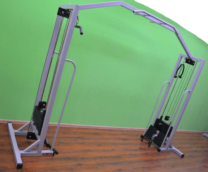 Кроссовер, двойная блочная рамка профессиональный 2*100 кг