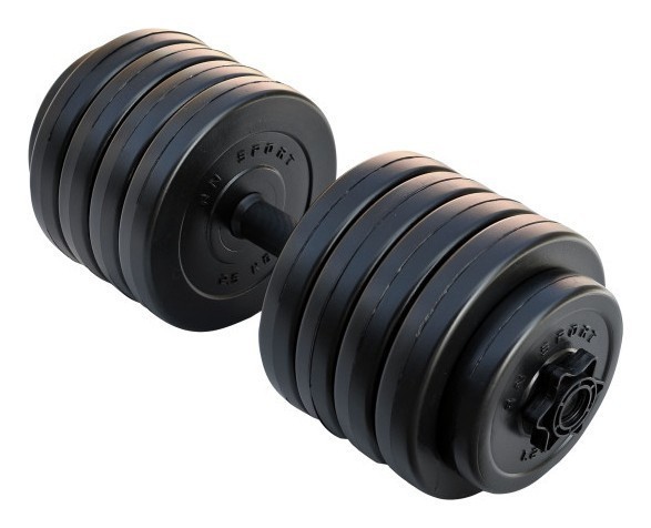 Гантель розбірний RN-Sport Long 23 кг, укр, укр