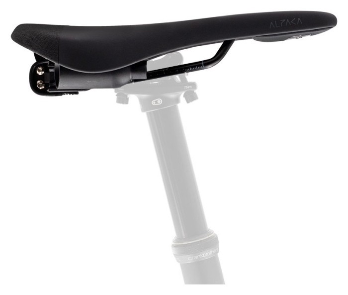 Седло Fizik Gravita Alpaca X5 + carriage kit – 130мм, Enduro, Downhill, 362гр. black